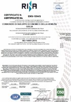 Rinnovati i certificati ISO14001:2015 ed Emas