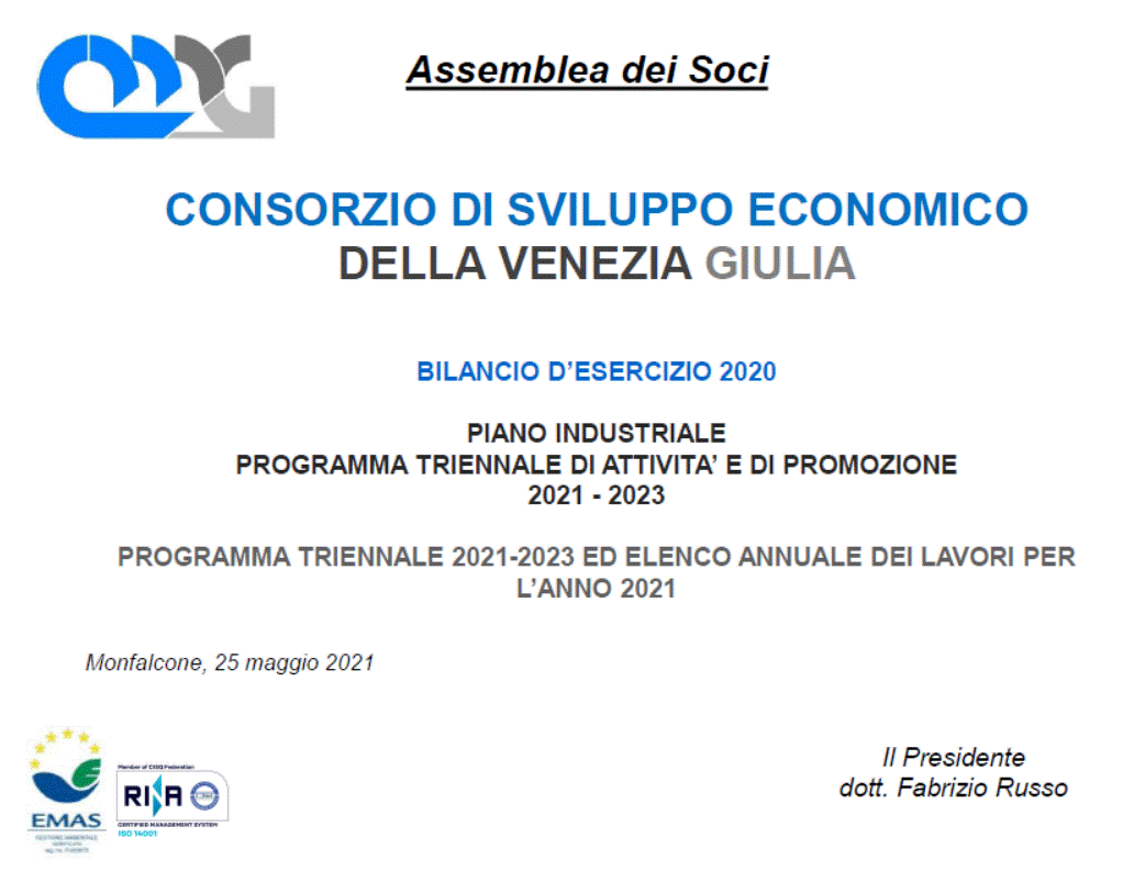 Approvato Il Piano Industriale 2021-2023 e il Bilancio 2020