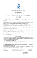 Avviso pubblico del Comune di Monfalcone  - Danni conseguenti al ripetersi di incendi boschivi