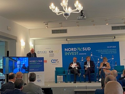 EVENTO NORD SUD INVEST - LA RETE DEI CONSORZI INDUSTRIALI