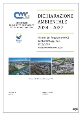 Il COSEVEG rinnova le certificazioni ambientali ISO14001 ed EMAS