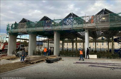 l’ex mercato all’ingrosso di via Boccaccio a Gorizia è pronto per l’inaugurazione di GO!2025