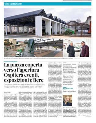 La piazza coperta di via Boccaccio a Gorizia verso l’apertura ospiterà eventi, esposizioni e fiere