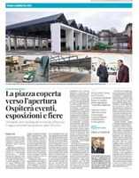 La piazza coperta di via Boccaccio a Gorizia verso l’apertura ospiterà eventi, esposizioni e fiere