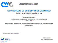 l'Assemblea dei Soci ha approvato il Piano Industriale 2023-2025 del COSEVEG