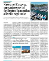 Nasce nel Coseveg un centro servizi per la nautica a livello regionale