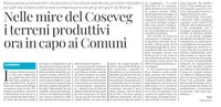 NELLE MIRE DEL COSEVEG I TERRENI PRODUTTIVI ORA IN CAPO AI COMUNI