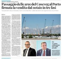 Porto di Monfalcone, firmato il passaggio delle aree Coseveg all’Autorità portuale